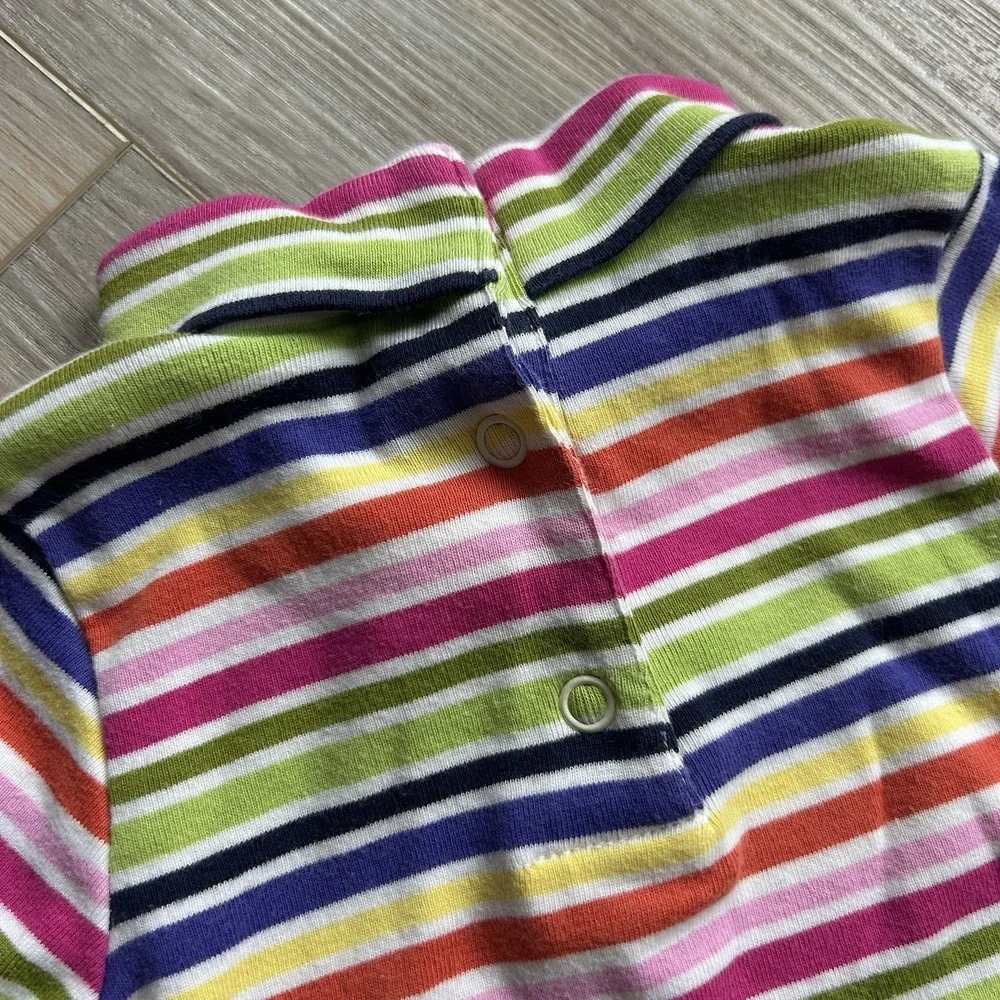 Gymboree 2008‎ Candy Shoppe Turtle Neck One Piece Size 2T Rainbow Retro